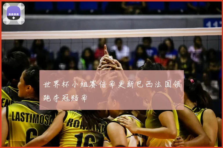 世界杯小组赛倍率更新巴西法国领跑夺冠赔率